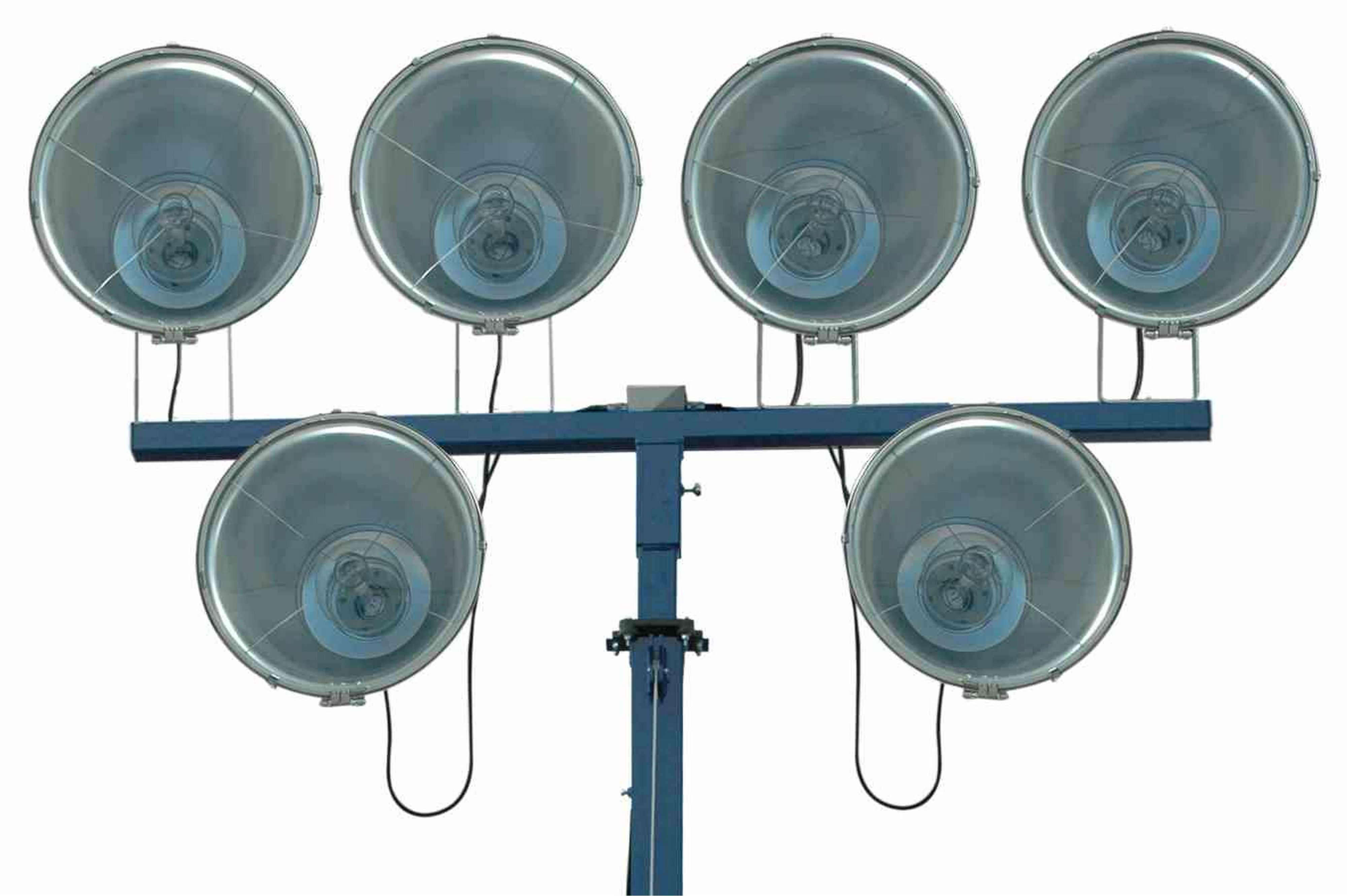 Larson Electronics - 9000 Watt Extendible Light Mast - Stationary Light ...