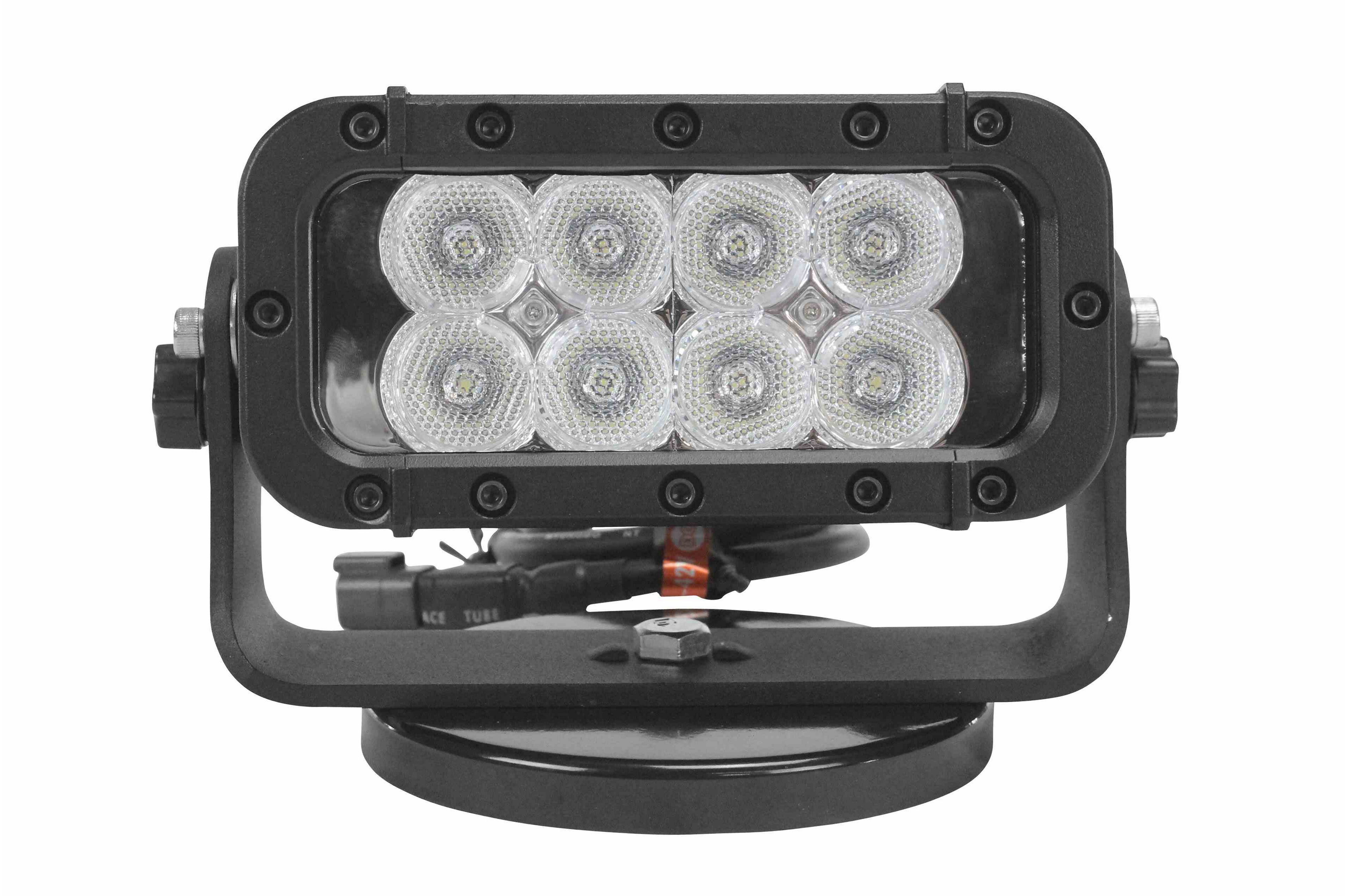 Larson Electronics - LED Machine Light - 200lb. Magnetic Mount - 100'L ...