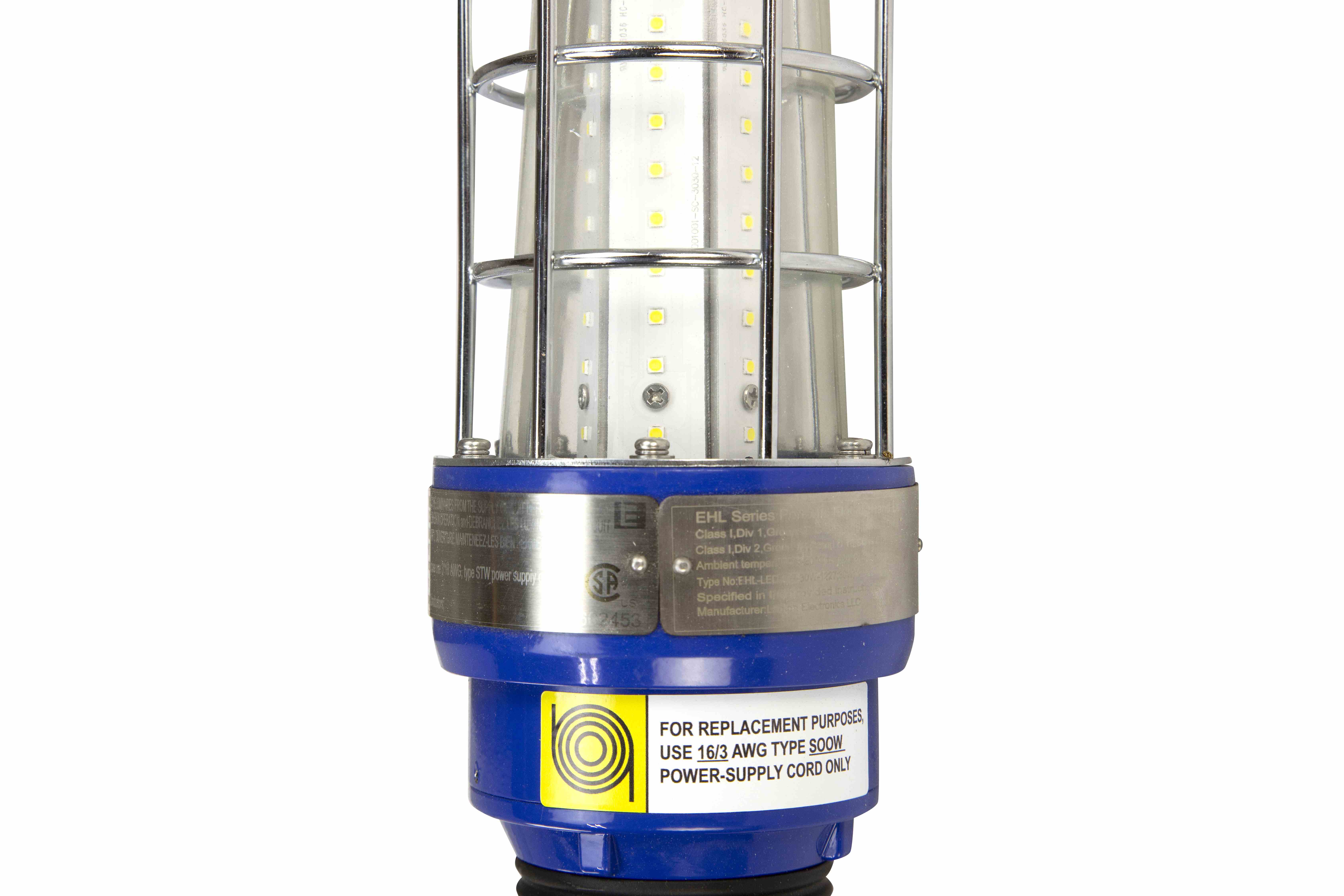 Larson Electronics - 30W Explosion Proof LED Handlamp - 3,000 Lumens ...