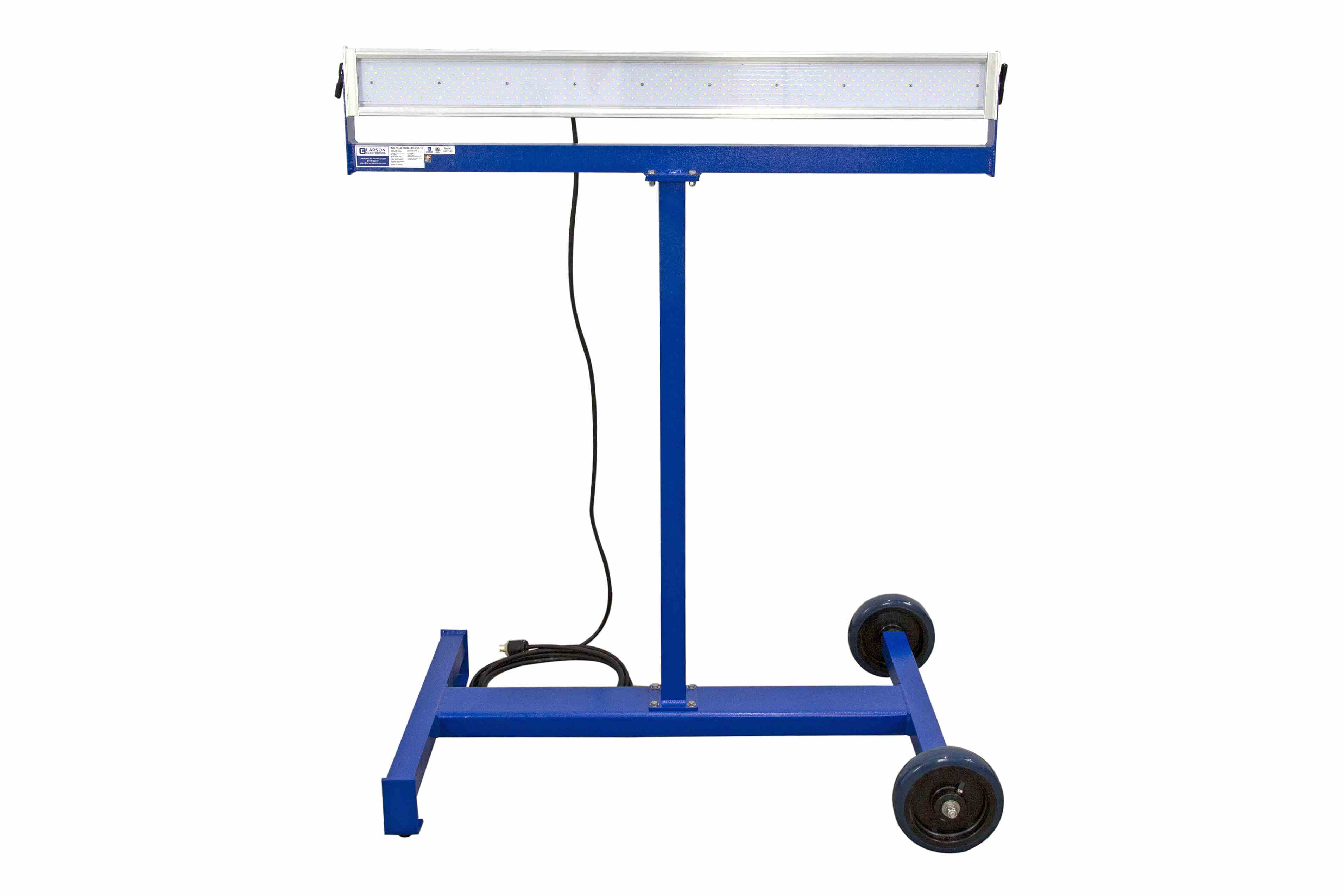 Larson Electronics - 160W Mobile LED Light Stand w/ Wheels - 360 ...