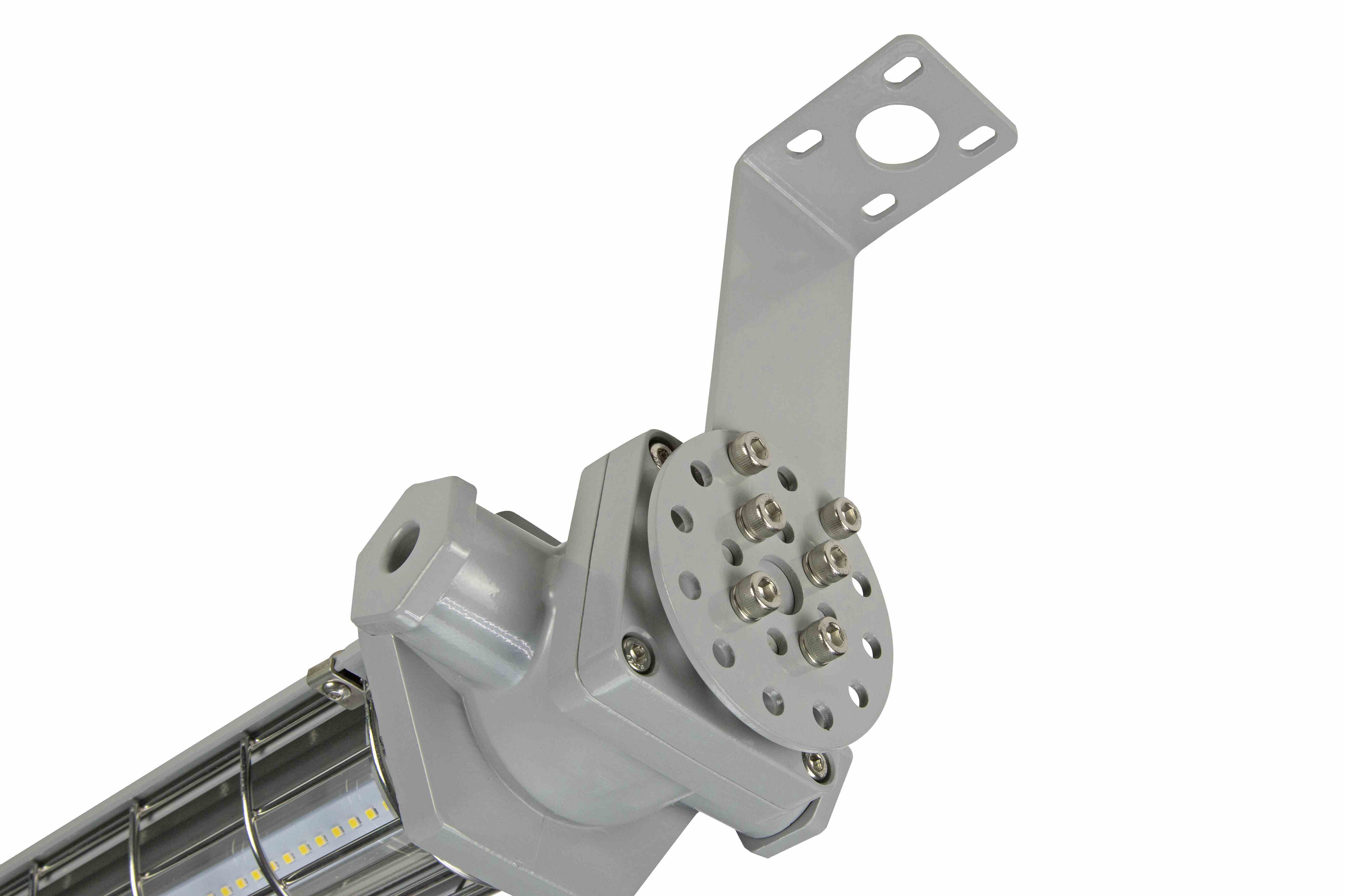 Larson Electronics - Industrial Low Profile LED Fixture - No Lamp ...