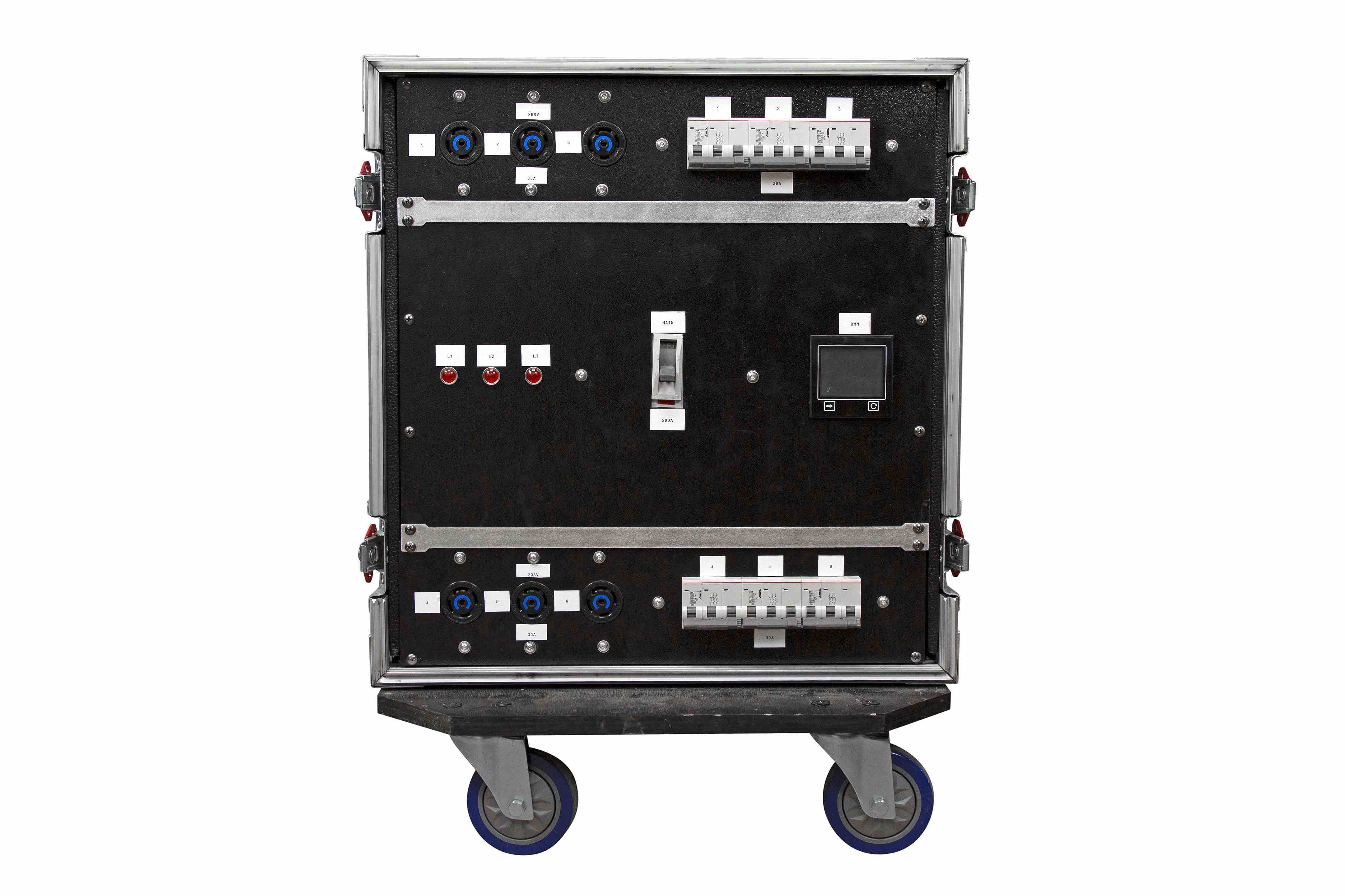 Larson Electronics - 400A Stage Rack Mount Power Distribution - 208Y ...
