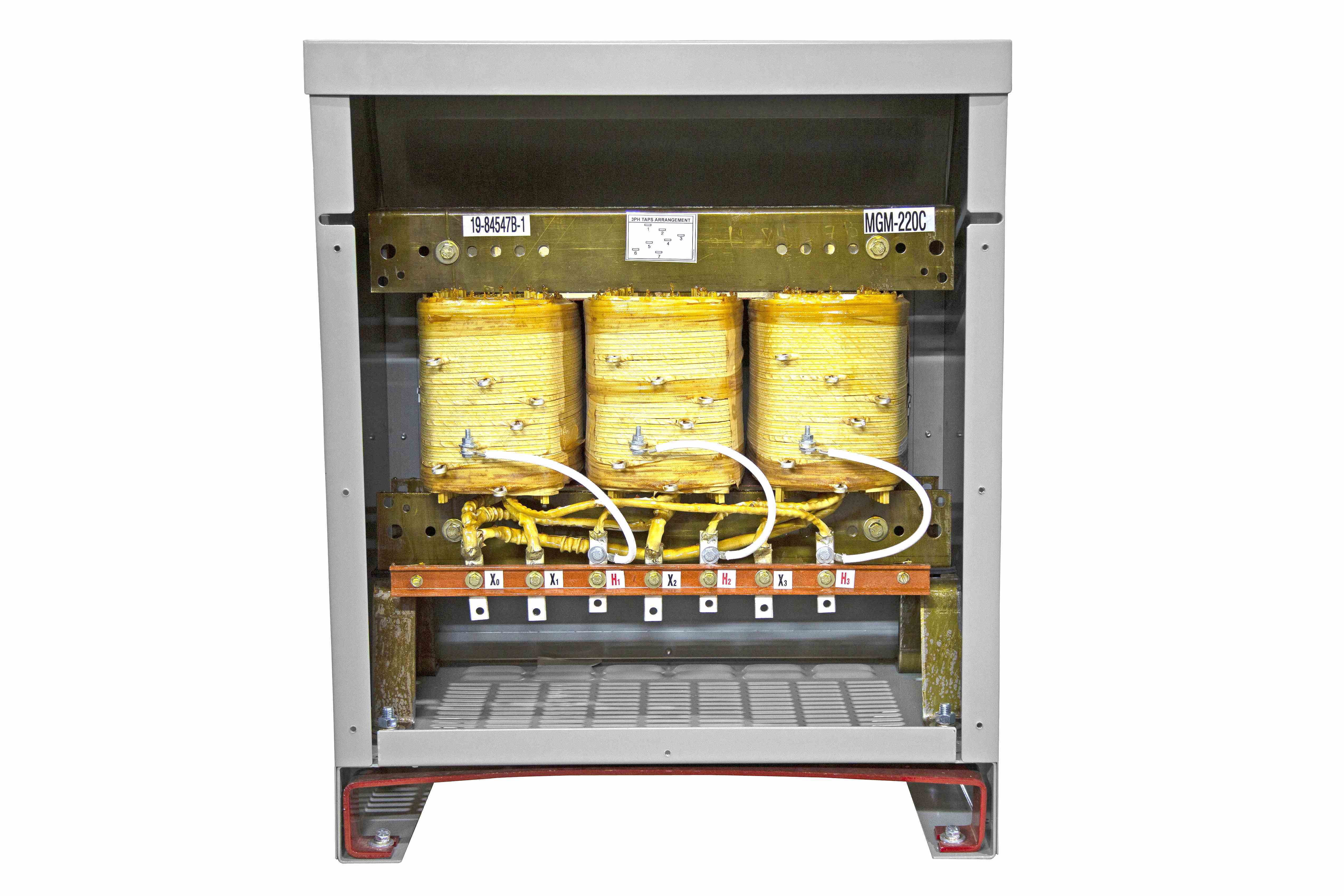 Larson Electronics - 75 kVA 3PH DOE Transformer, 240V Delta w/ 120V ...