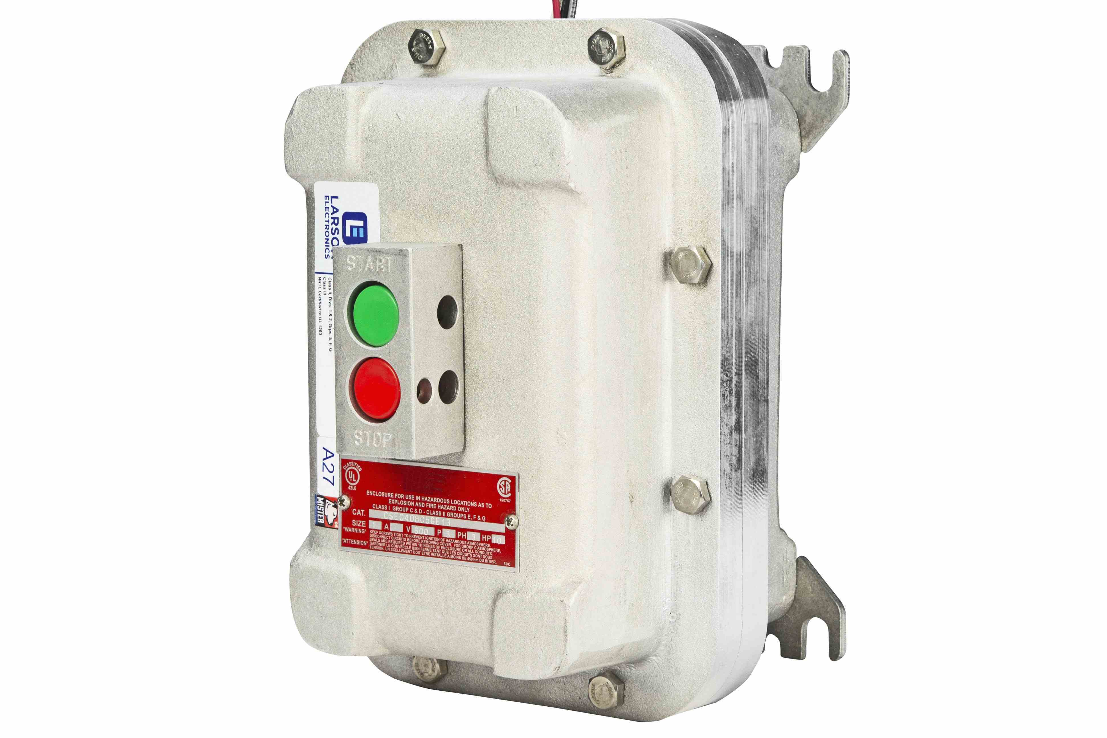 Larson Electronics - Explosion Proof 3-Pole Starter Switch - Class I ...