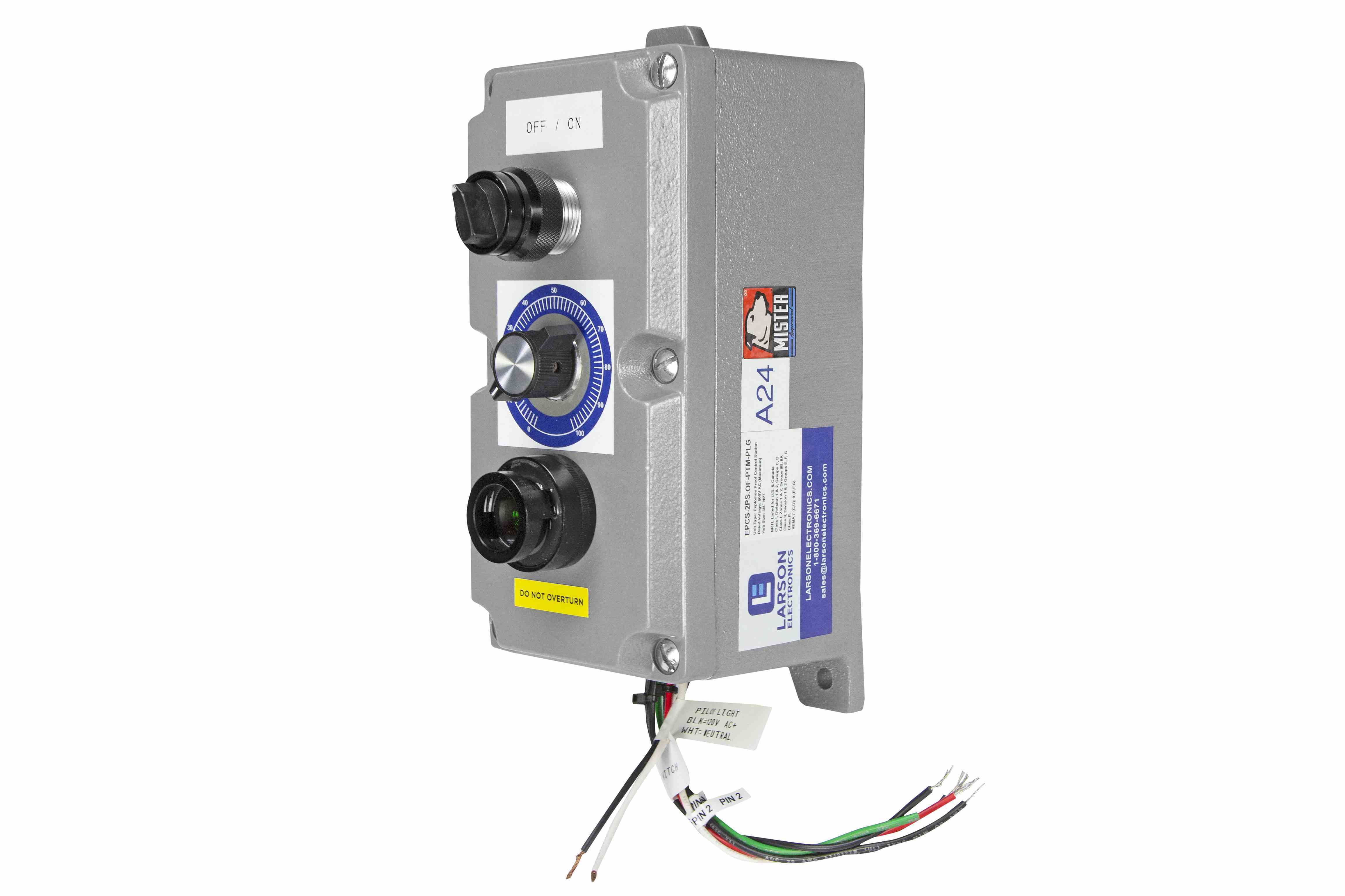 Larson Electronics - Explosion Proof Control Station - C1D1/C2D1 - Hand ...