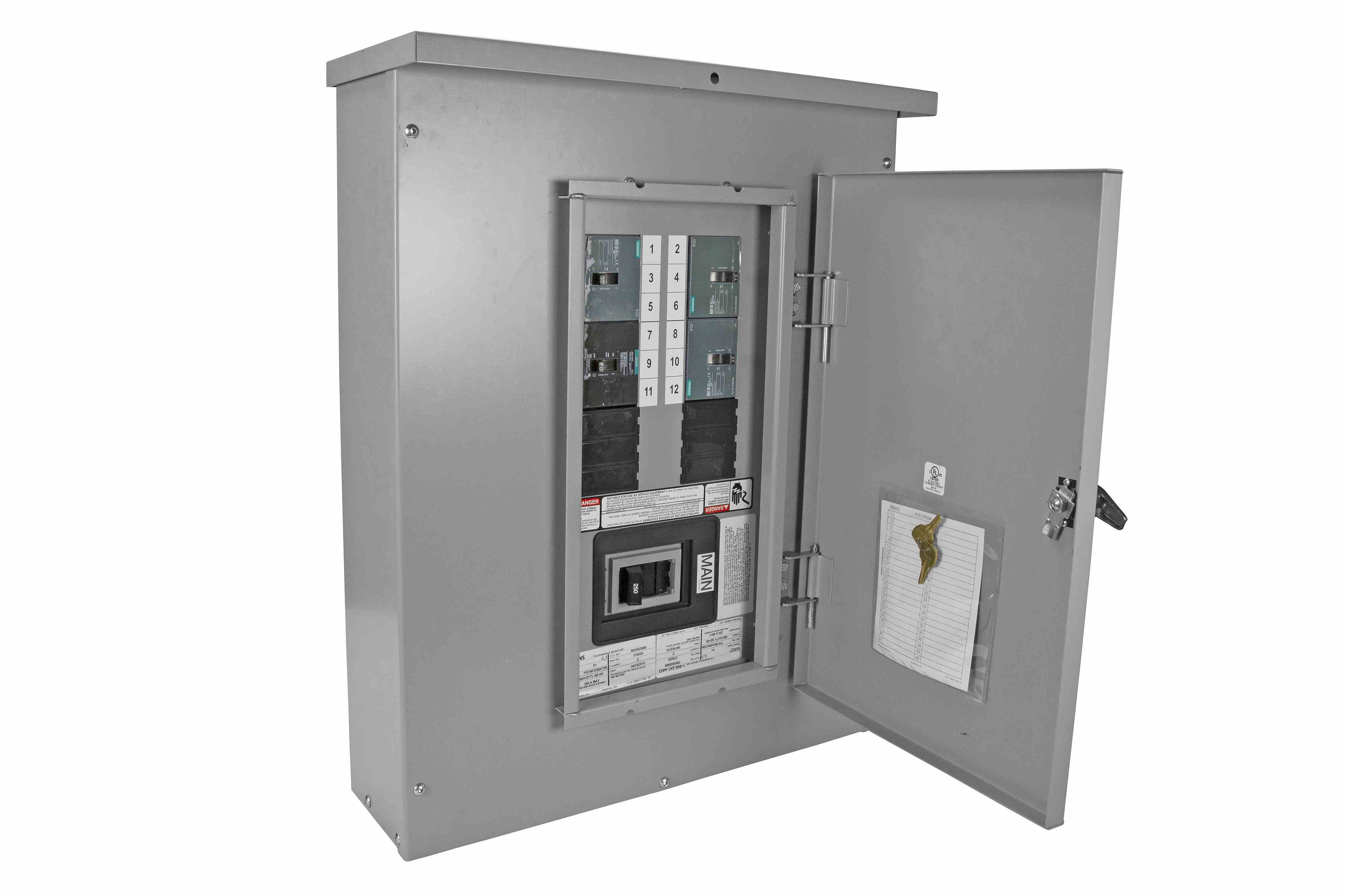 Larson Electronics - Electrical Power Distribution Panel - 120/240V 1PH ...