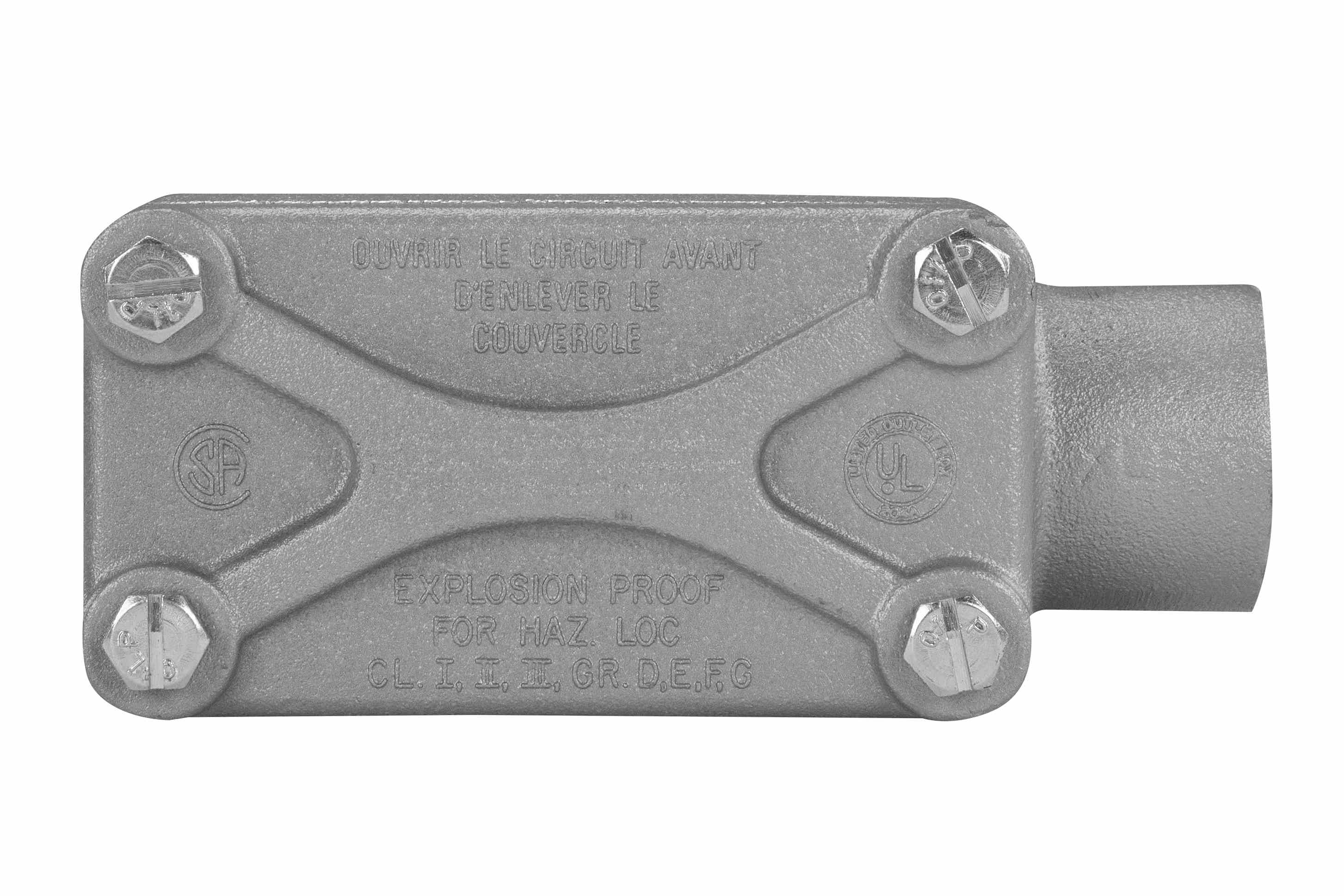 Larson Electronics - Explosion Proof Conduit Body w/ Cover - Class I ...
