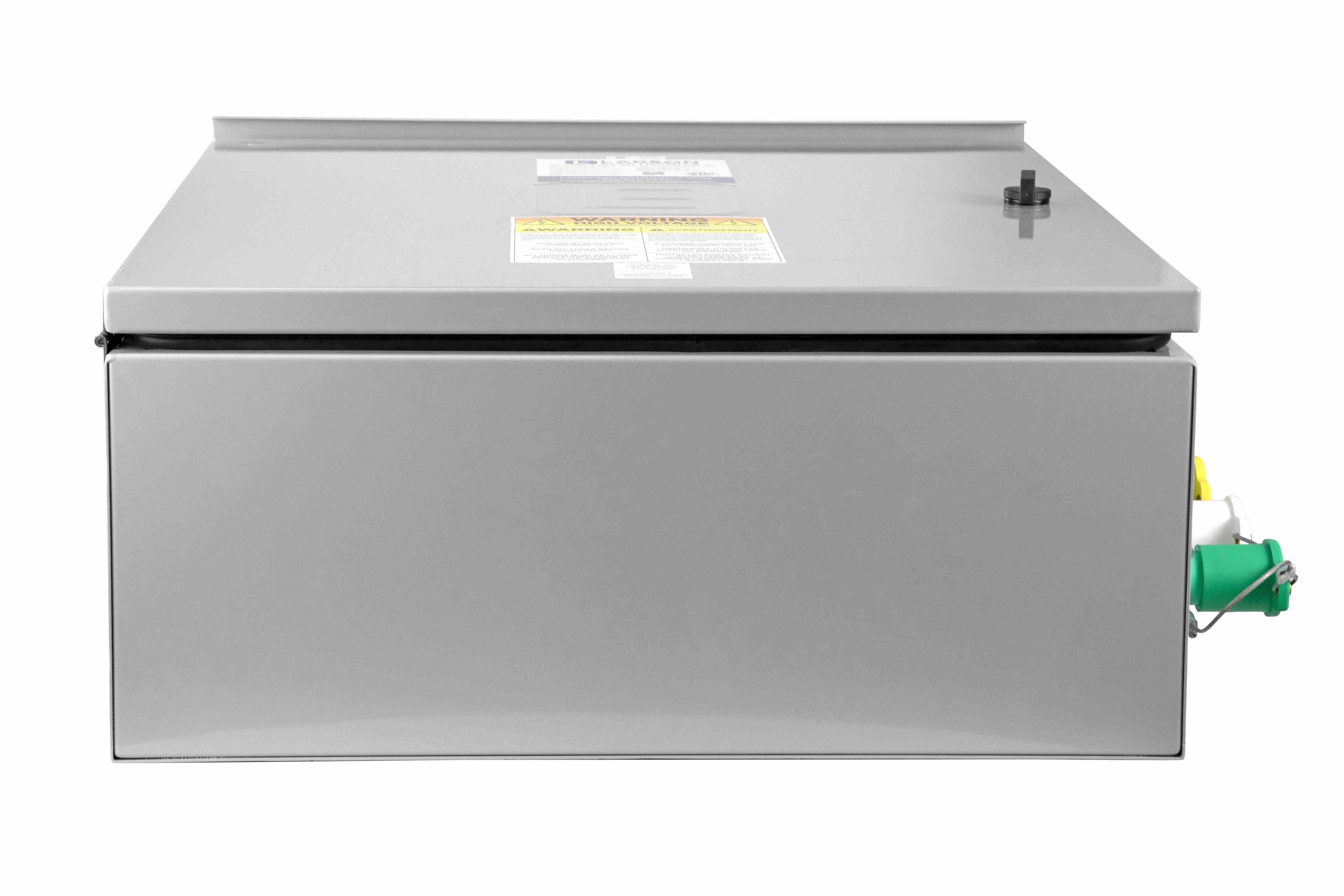 Larson Electronics - 100A Camlock Connection Box, 208Y/120V 3PH, (1 Set ...