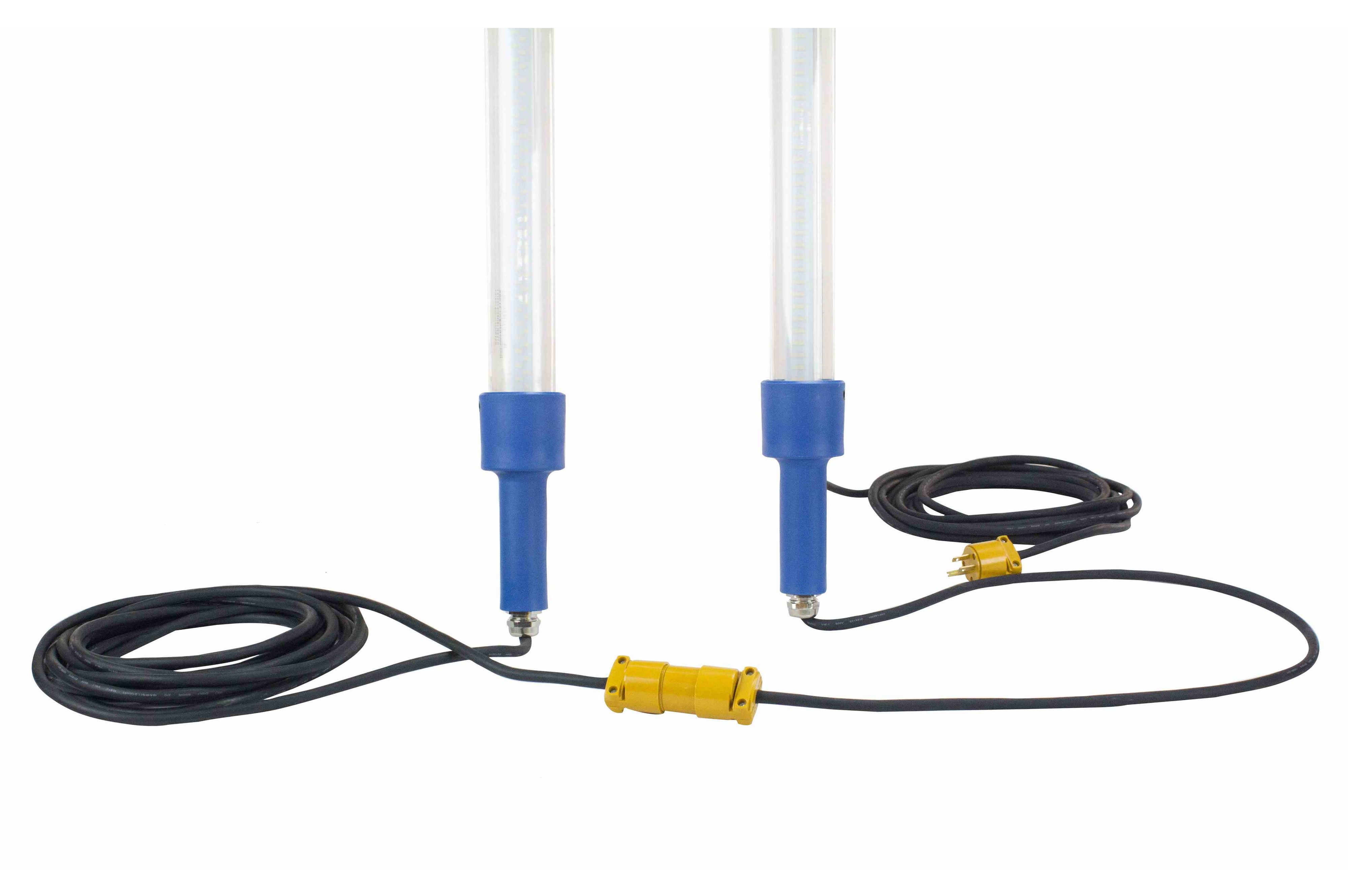Larson Electronics - LED Drop Light/Task Light - 28 Watts - 5' Cord - 5 ...