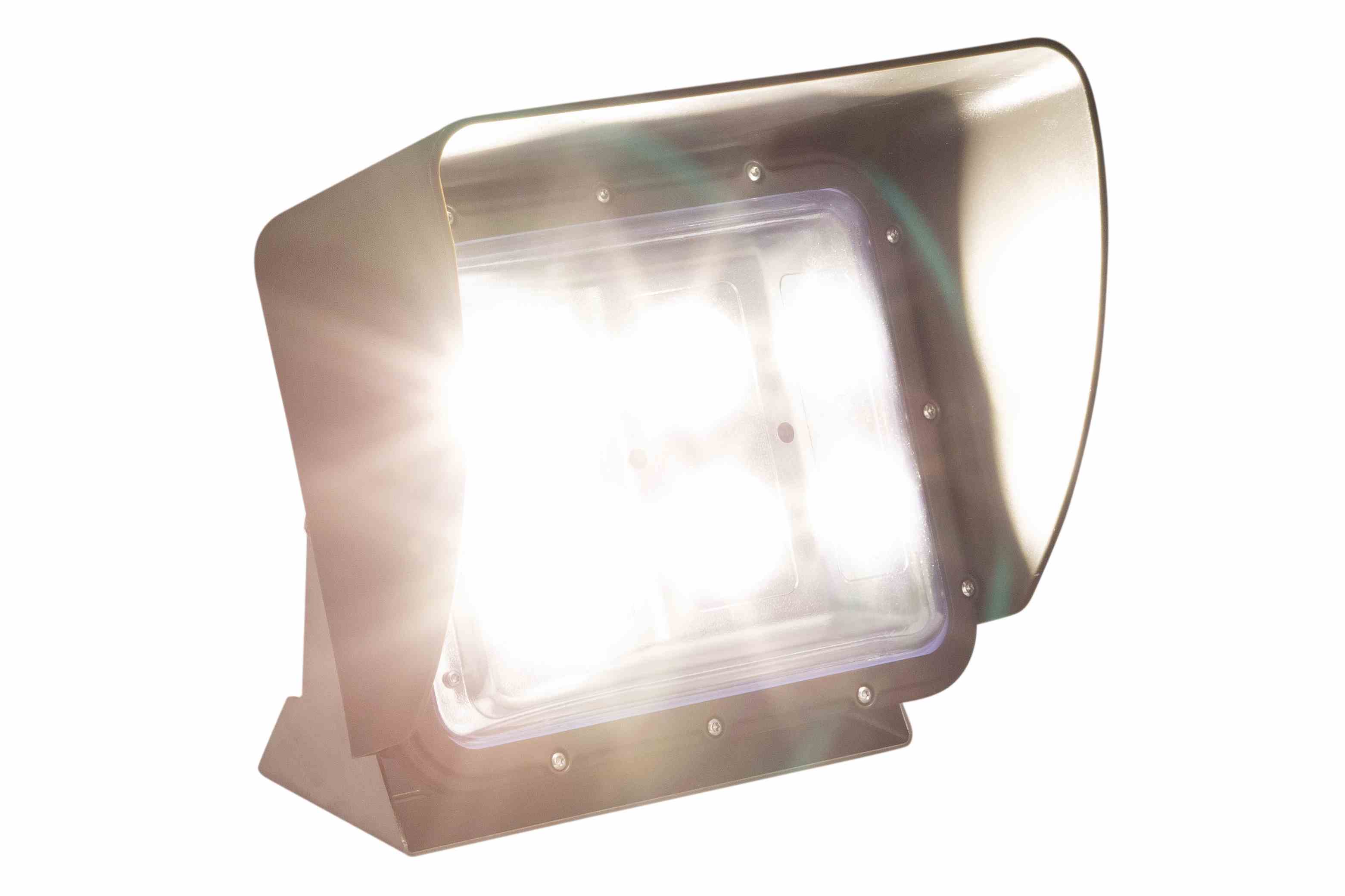 Larson Electronics - 60 Watt Low Profile LED Wall Pack Light with Glare ...