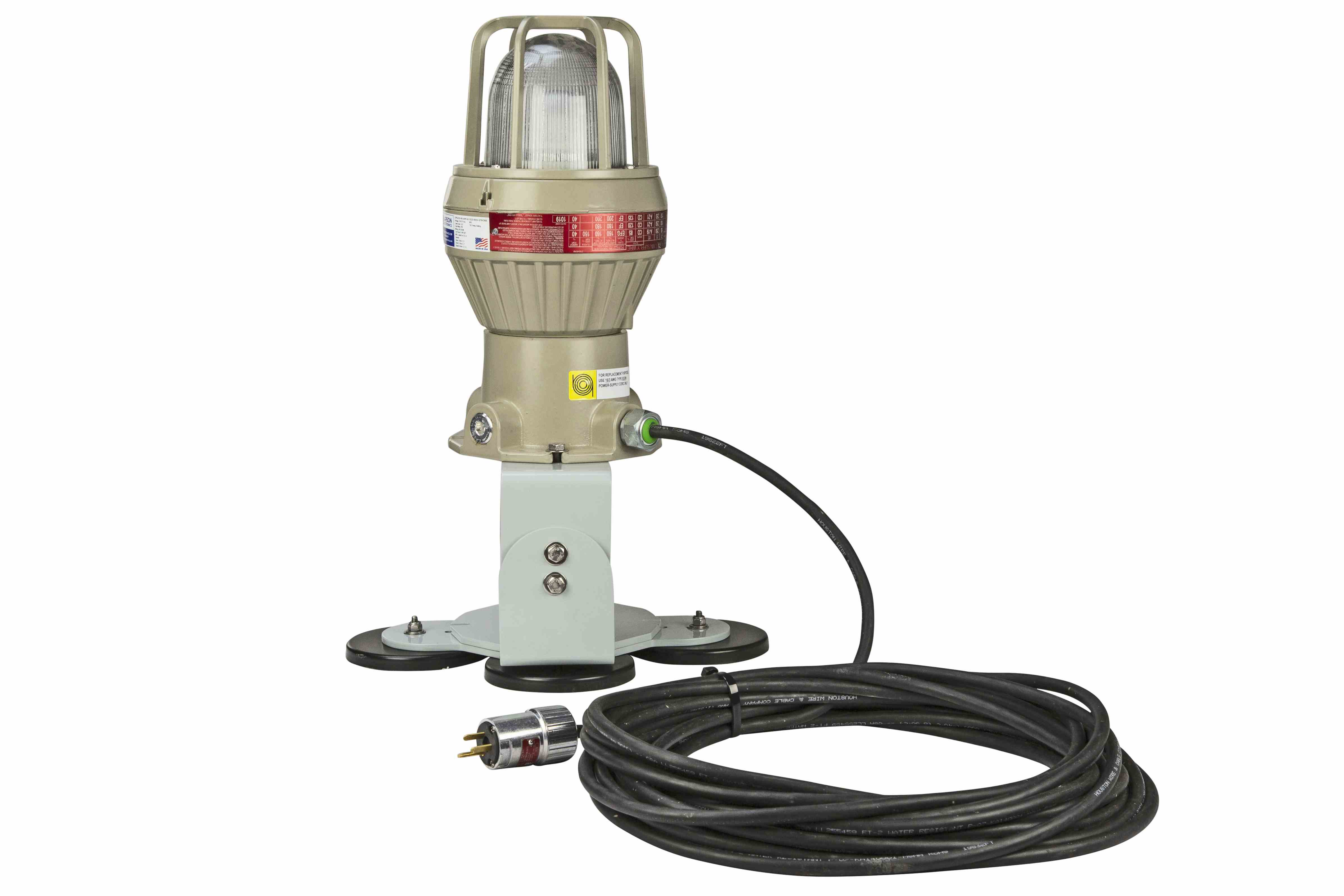Larson Electronics - Adjustable Magnetic Mount Explosion Proof LED ...