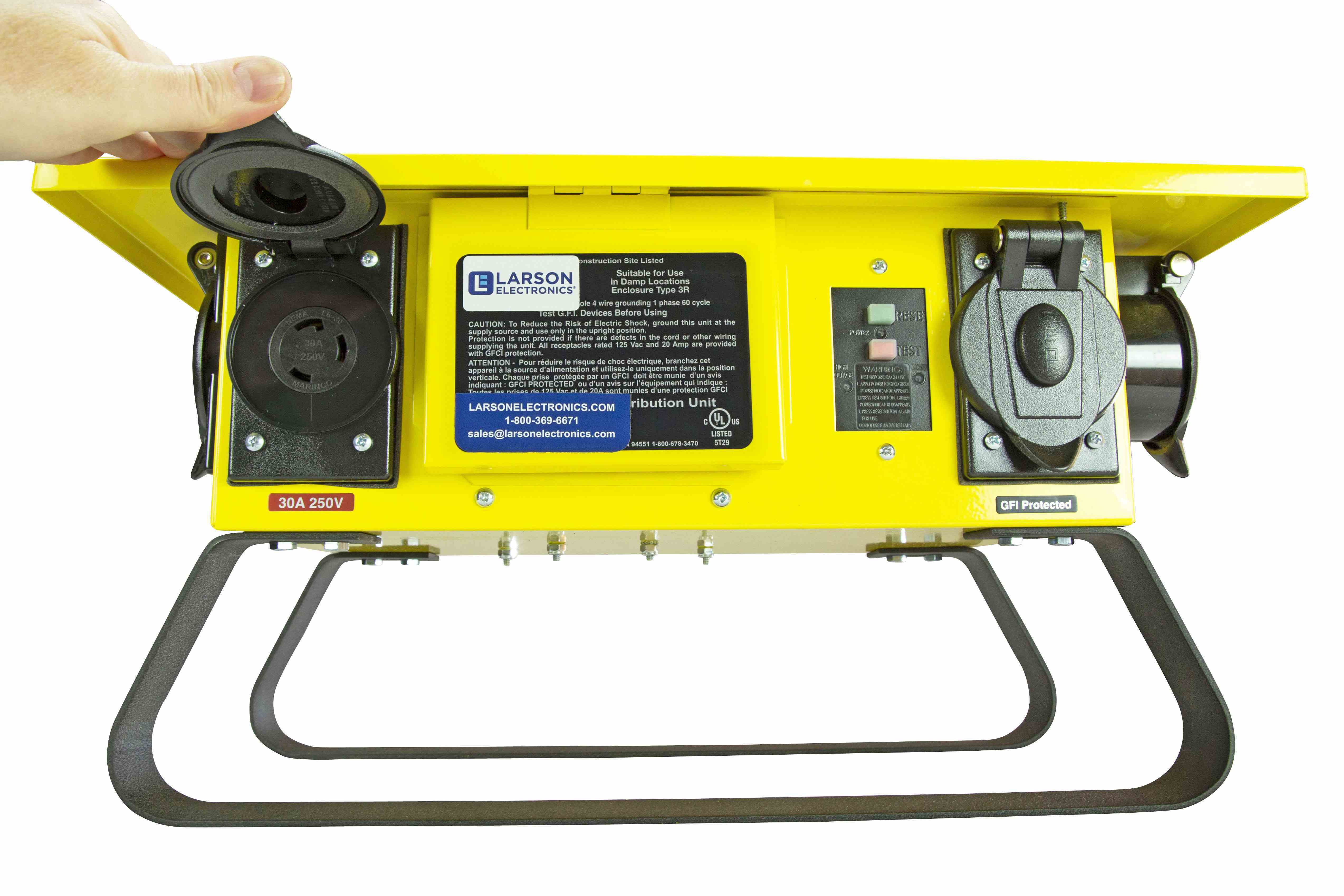 Larson Electronics - Portable Spider Box, 120/240V 1PH, CS6375 Inlet ...