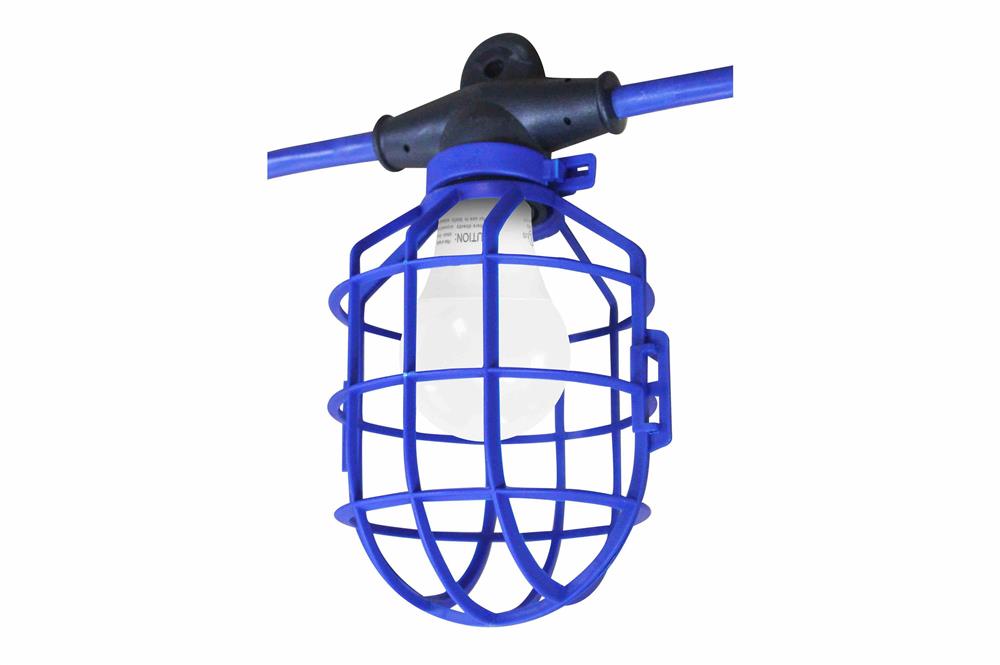 Larson Electronics - 50ft Temporary String Light - Five LED Work Lamps ...
