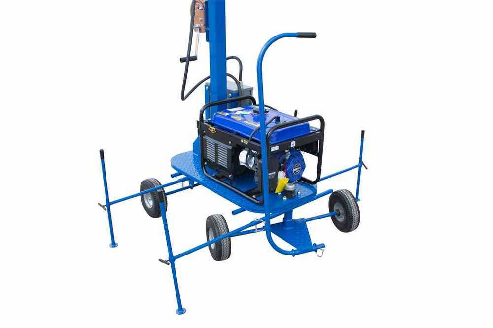 Larson Electronics - 1920 Watt Non-Towable Mini LED Light Tower w/ Gas ...