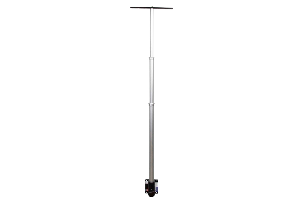 Telescoping Light Pole - Adjustable - 3 Feet to 8.5 Feet - Bottom Mounting Bracket Included ~ image ~ 2