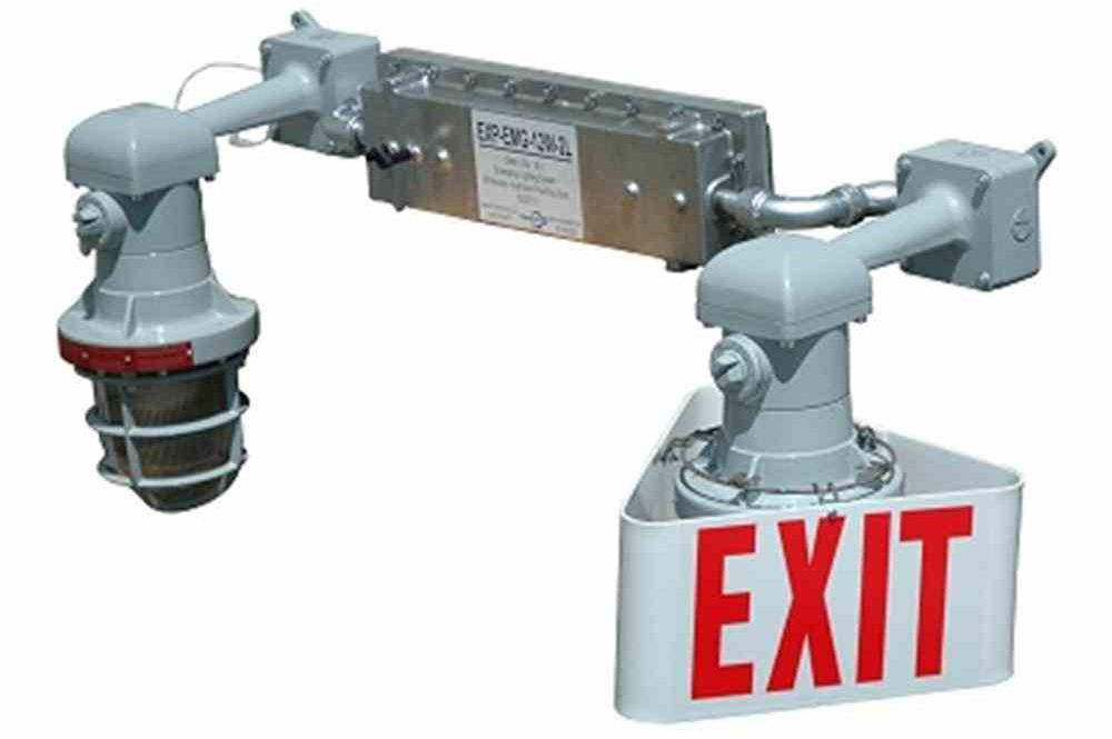 Larson Electronics - C1D1 Dual Emergency Exit Lighting System - 90 ...