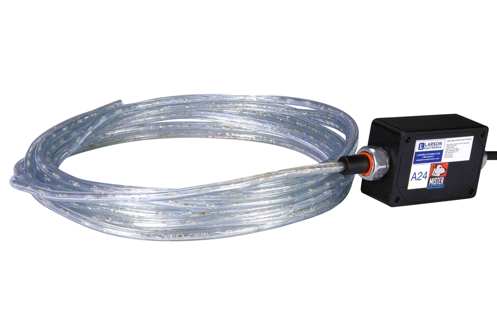 Larson Electronics - 30’ Weatherproof LED Rope Light - 24 Watts - 120 ...
