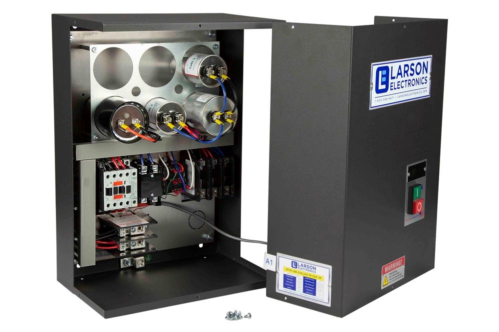 Larson Electronics - Rotary Phase Converter for 3HP Hard Loads, 240V ...