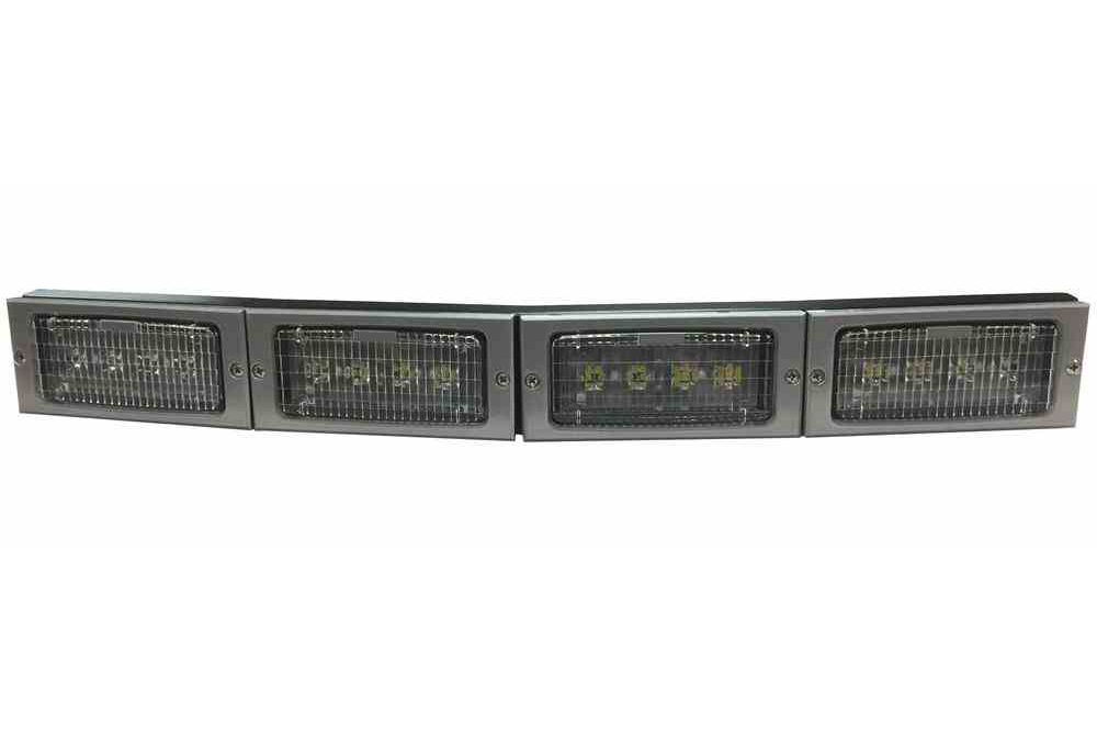Larson Electronics - 90W LED Hood Lights - 12-24V DC - Flood Beam ...