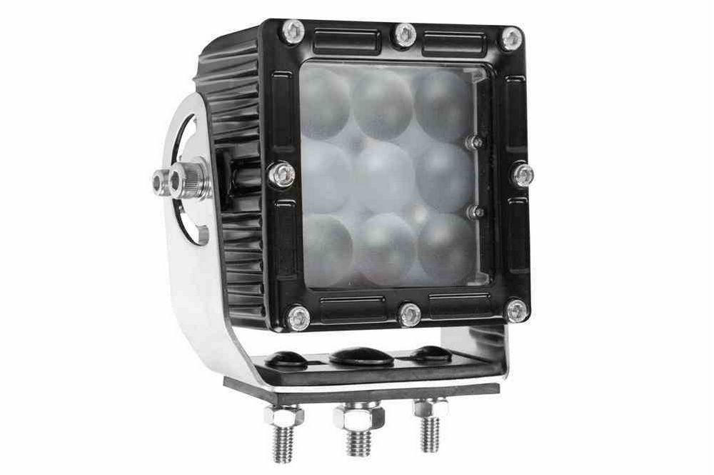 LED Light Package for McCormick MTX125 Tractor - (10) LEDEQ-3X3-CPR &amp; (2) IL-LED-DLR-5X2 ~ image ~ 2