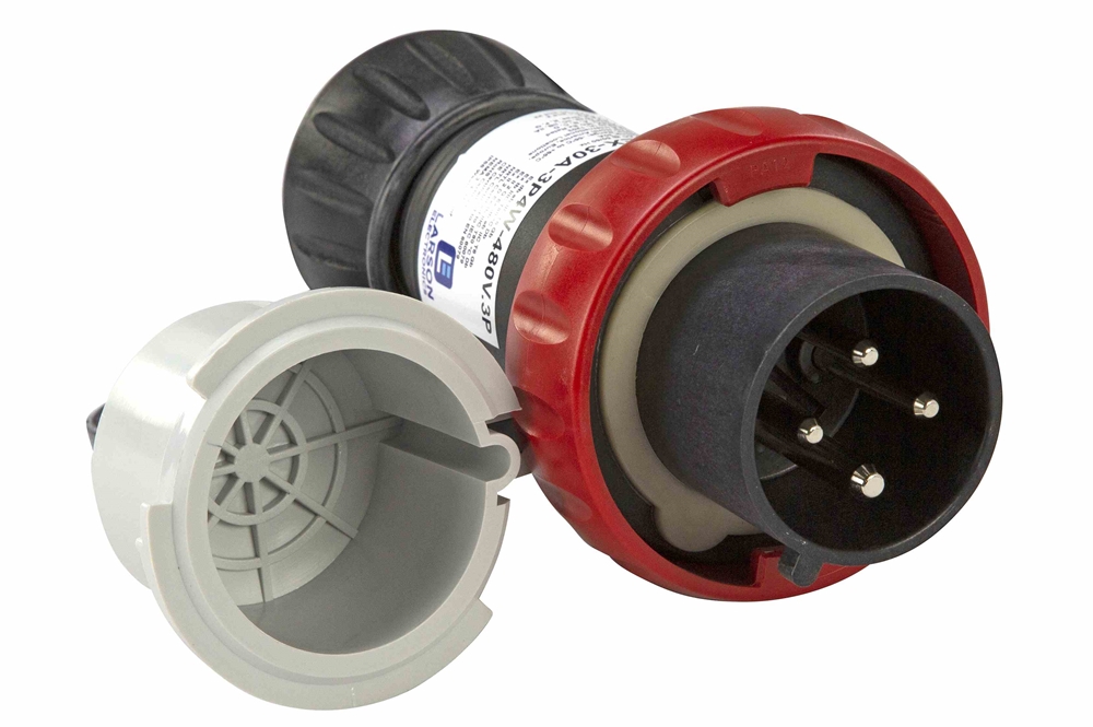 Larson Electronics - Hazardous Location Plug, 3-Pole 4-Wire, 30 Amp ...