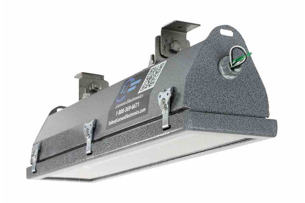 Larson Electronics - Class 1 Div 2 LED Pivoting Light - 4 foot 4 lamp ...