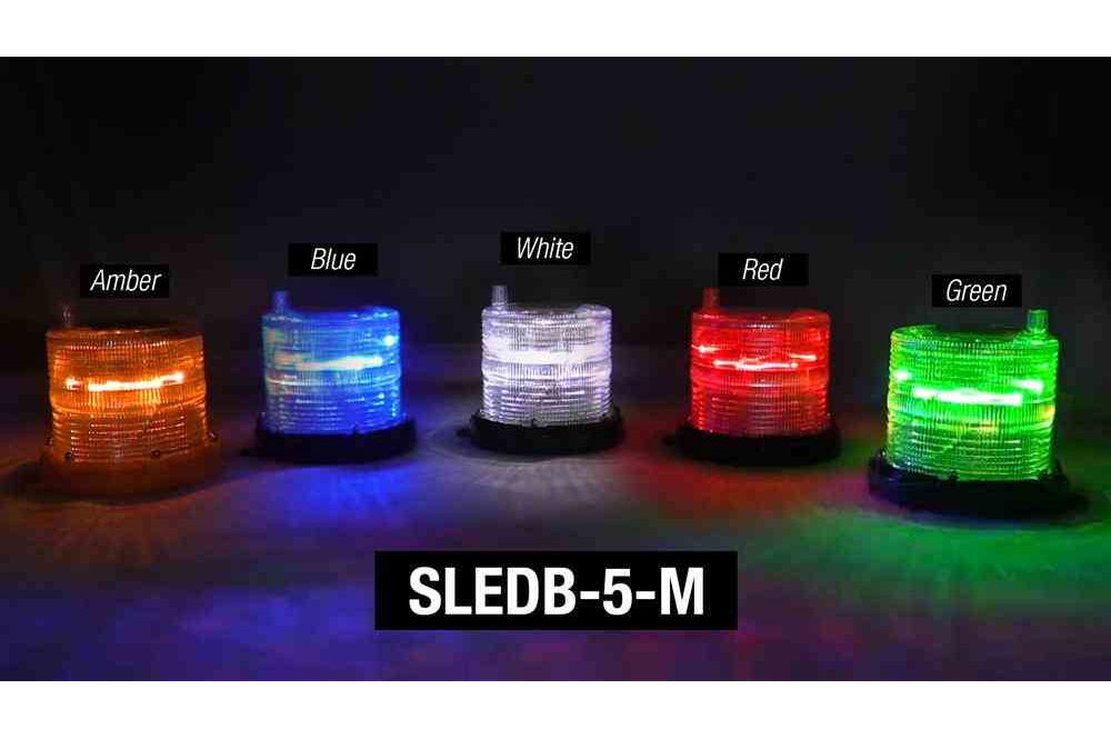 High Output LED Indicator Light - Permanent and Magnetic Mount - Rechargable - 12V ~ image ~ 2