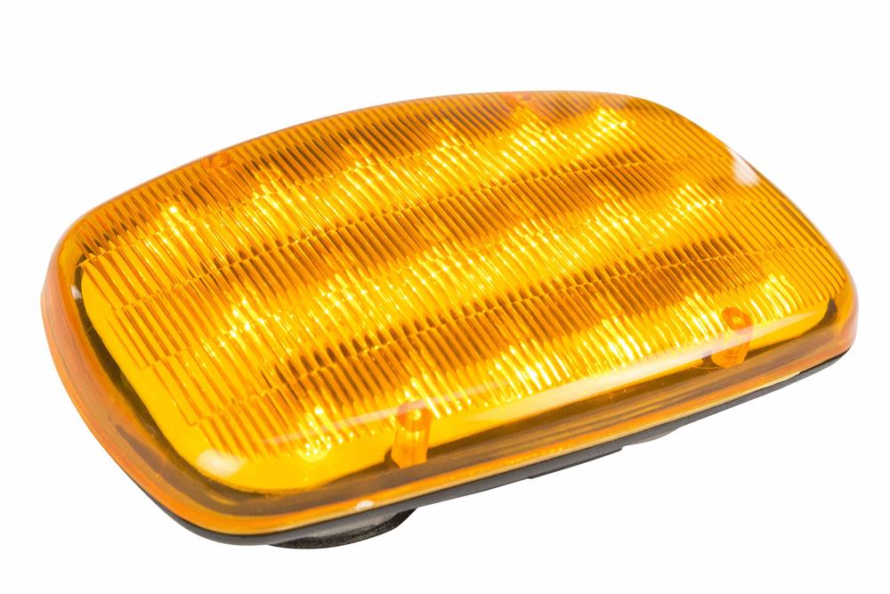 Larson Electronics - LED Amber Strobe Light - 18 LEDS - Battery Powered ...