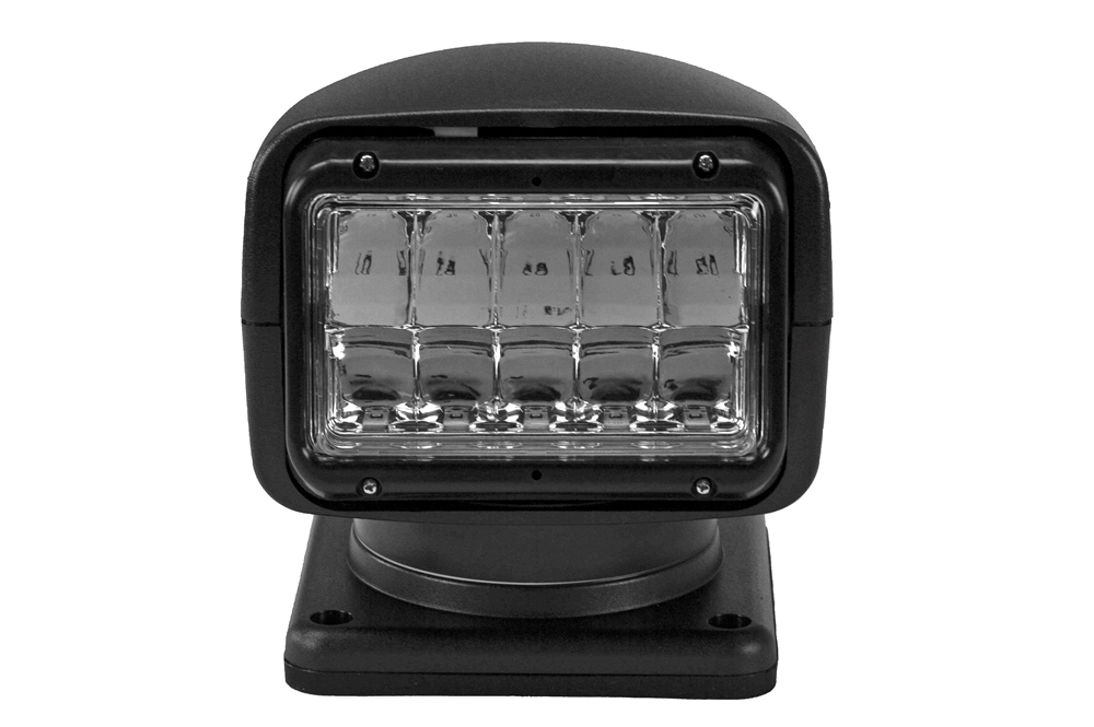 Larson Electronics - Remote Control LED Spotlight - 12-24V DC, 5000 ...
