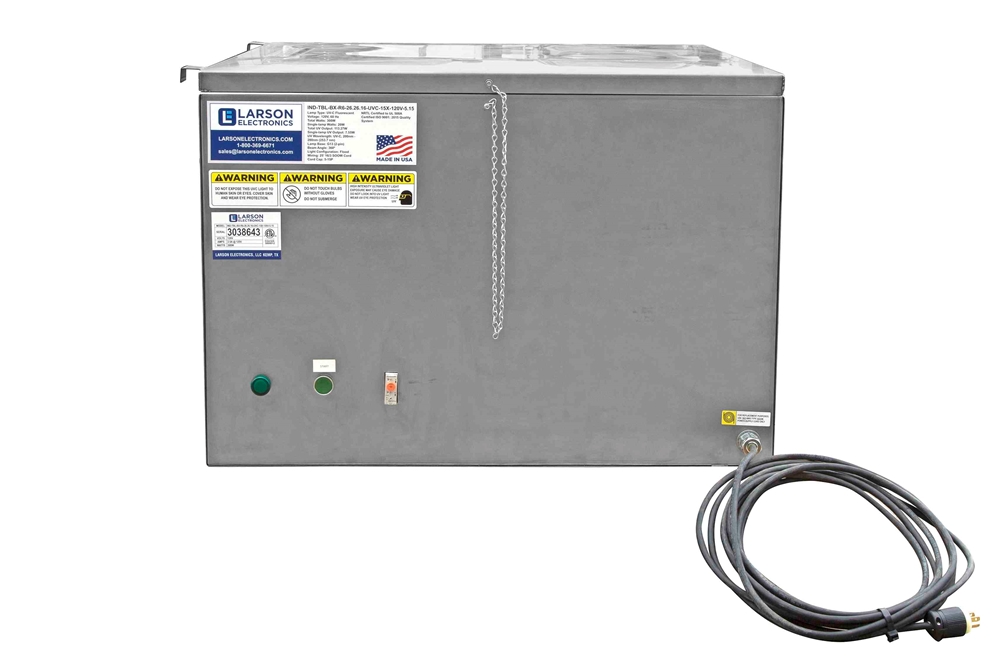 Larson Electronics - UV Box for Packages - Kills 99% of Viruses - 120V ...