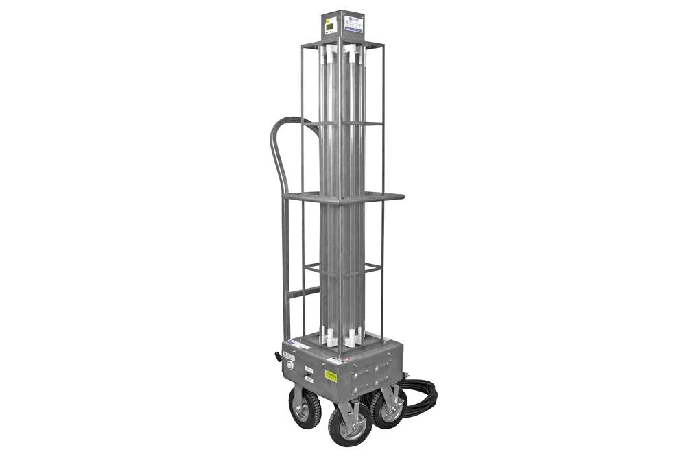 Larson Electronics - Industrial Portable UV Sanitation Cart - Kills 99% ...