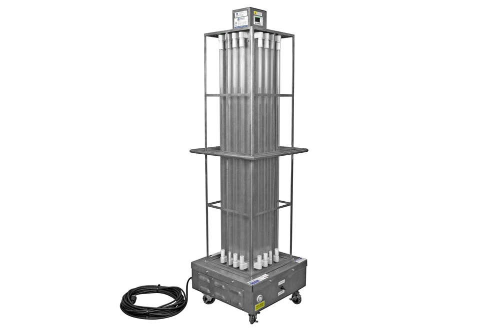 Larson Electronics - Industrial Portable UV Sanitation Cart - Kills 99% ...