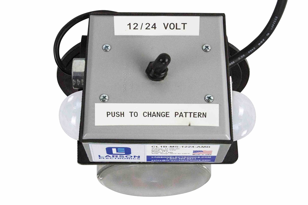Larson Electronics - Class I LED Beacon with 30 Strobing Light Patterns ...