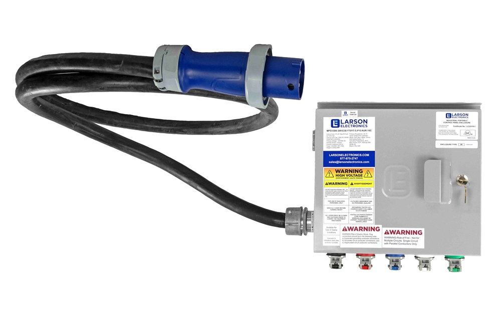 Larson Electronics - Power Distribution Panel, 208Y/120V 3PH, 100A ...