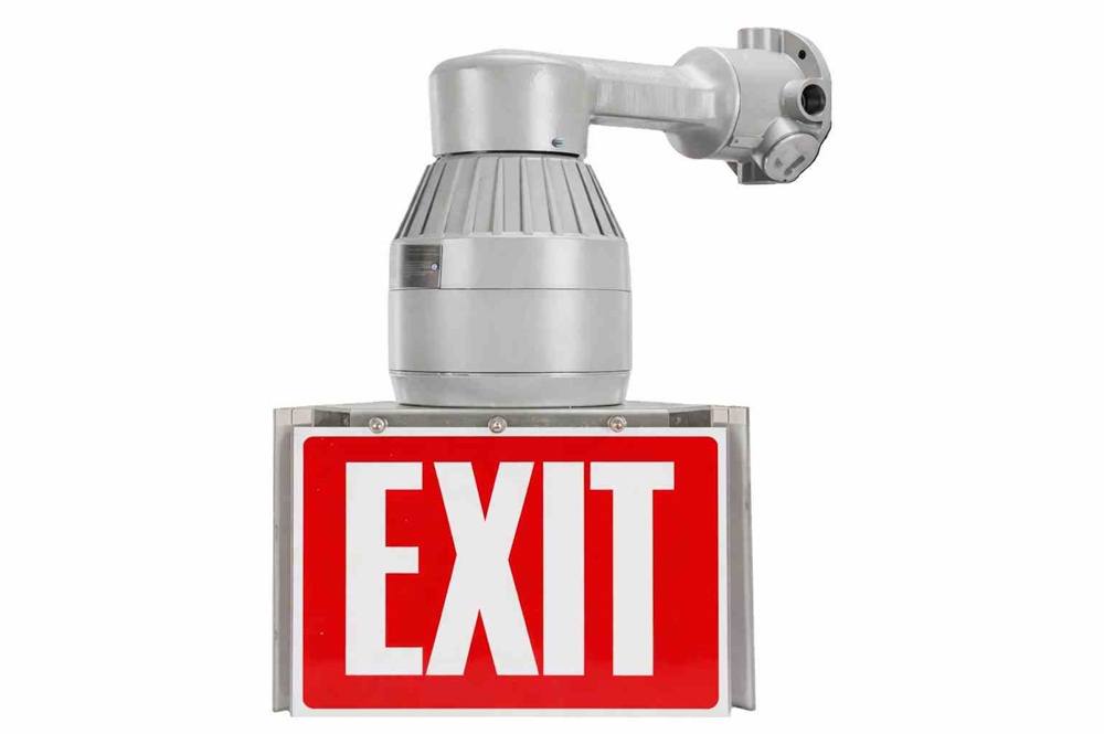 Larson Electronics - 15W Explosion Proof LED Exit Sign - C1D1 - 120 ...