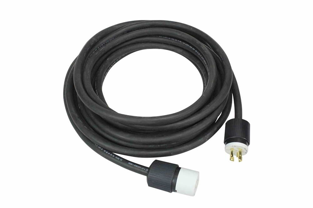 Larson Electronics - 50' 8/5 SOOW Twist Lock Extension Power