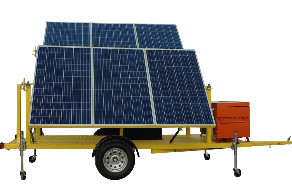Larson Electronics - *RENT* 1.8KW Solar Power Generator - 120V Output ...