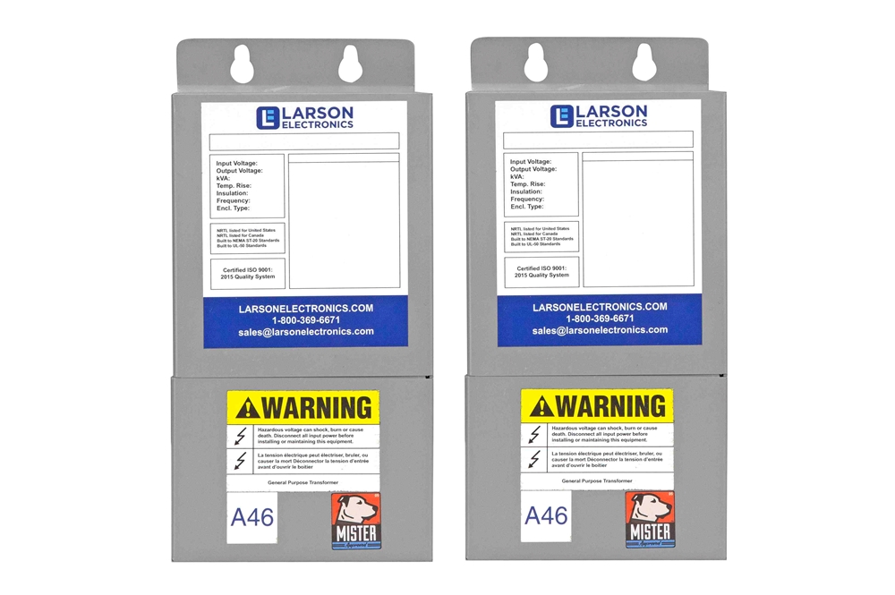 Larson Electronics - 3 Phase Delta Buck & Boost Step-Down Transformer ...