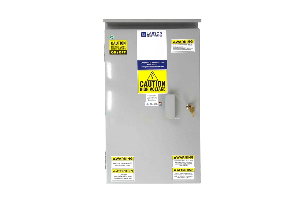 Larson Electronics - 125A Power Panelboard, 1PH Main Breaker Panel ...