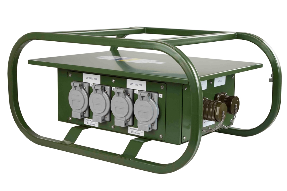 Larson Electronics - Heavy Duty Military Spider Box Transformer, 208Y ...
