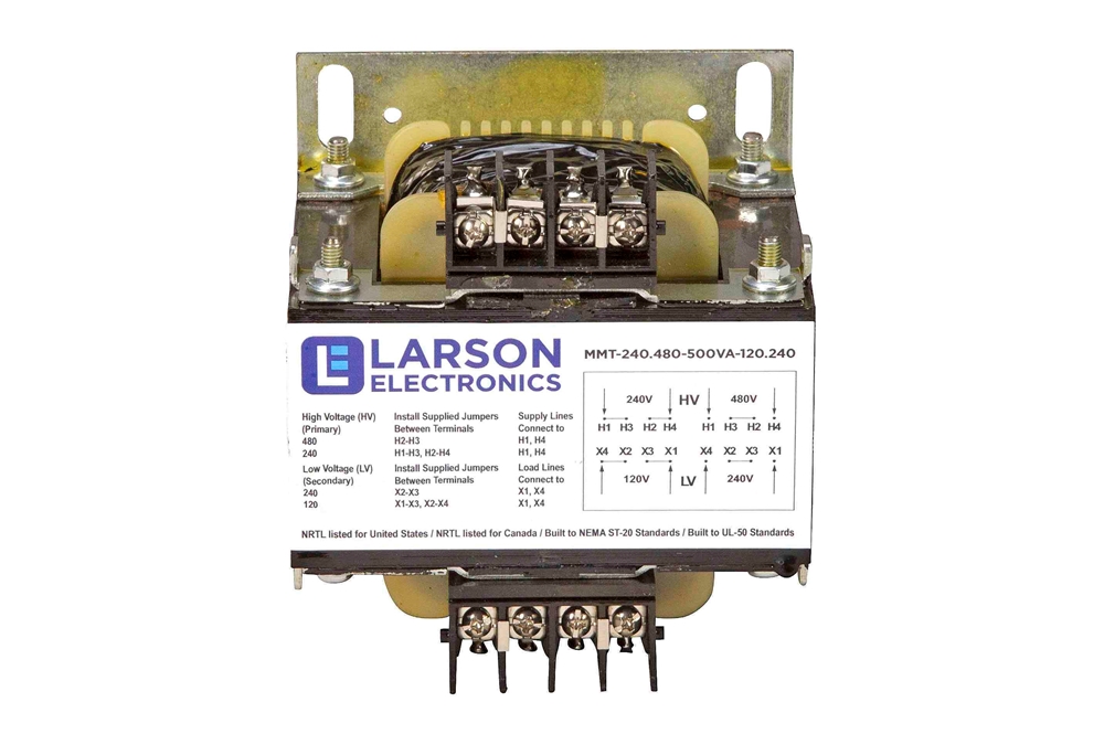 Larson Electronics - 1.5 kVA Isolation Control Transformer - 120/240V ...