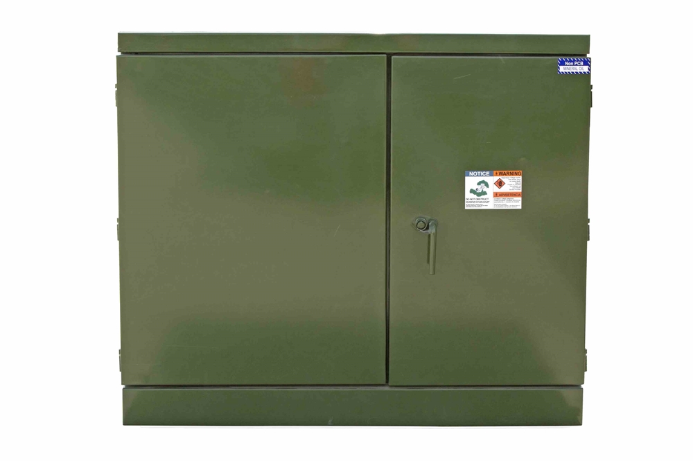 Larson Electronics - 3 MVA Pad Mount Transformer - 630V Delta Primary ...