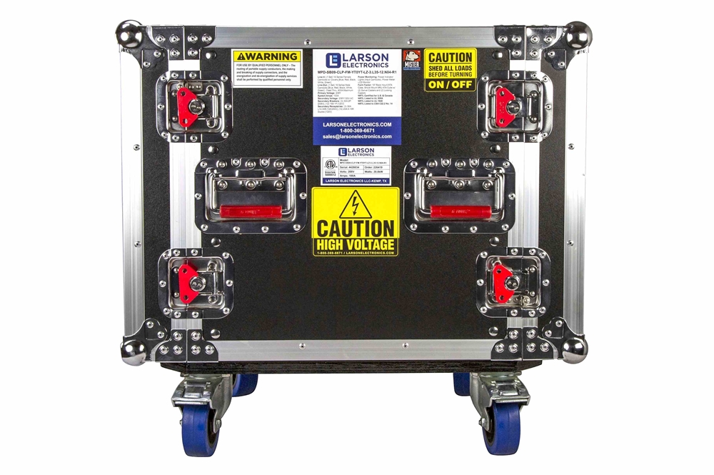 Larson Electronics - 200A Rack Mount Power Distribution, 208Y/120V, 3 ...