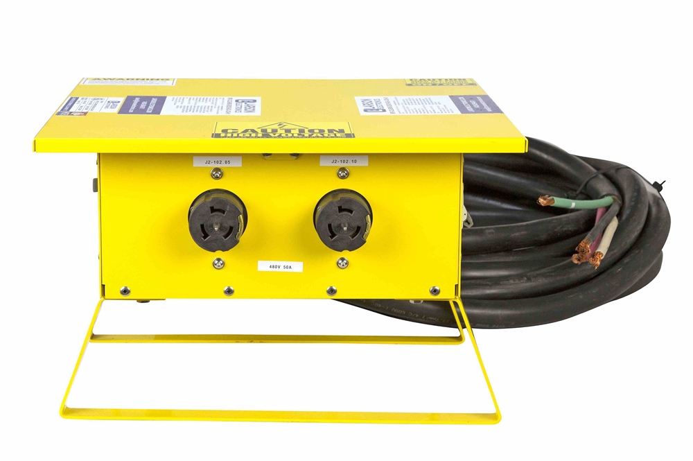 Larson Electronics - Portable Spider Box, 480V Delta 3PH, (5) L16-20R ...