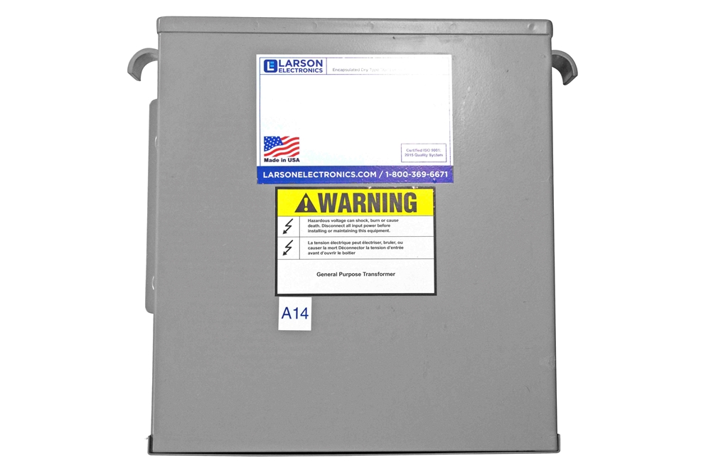 Larson Electronics - 1 kVA Isolation Transformer - 440V Delta Primary ...