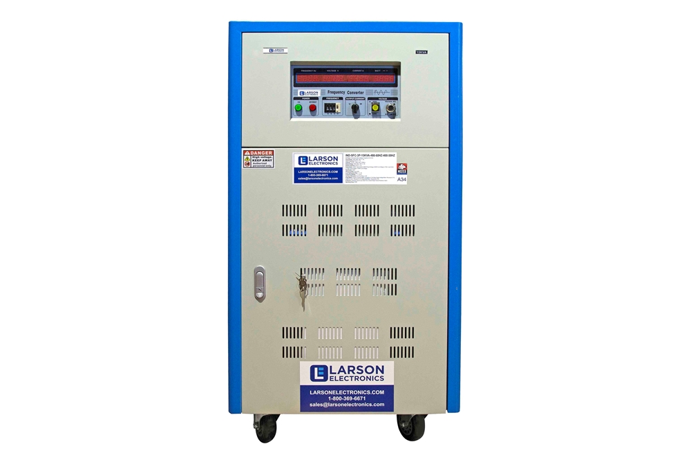 Larson Electronics - 600 KVA Rotary Frequency Converter System – 400V ...