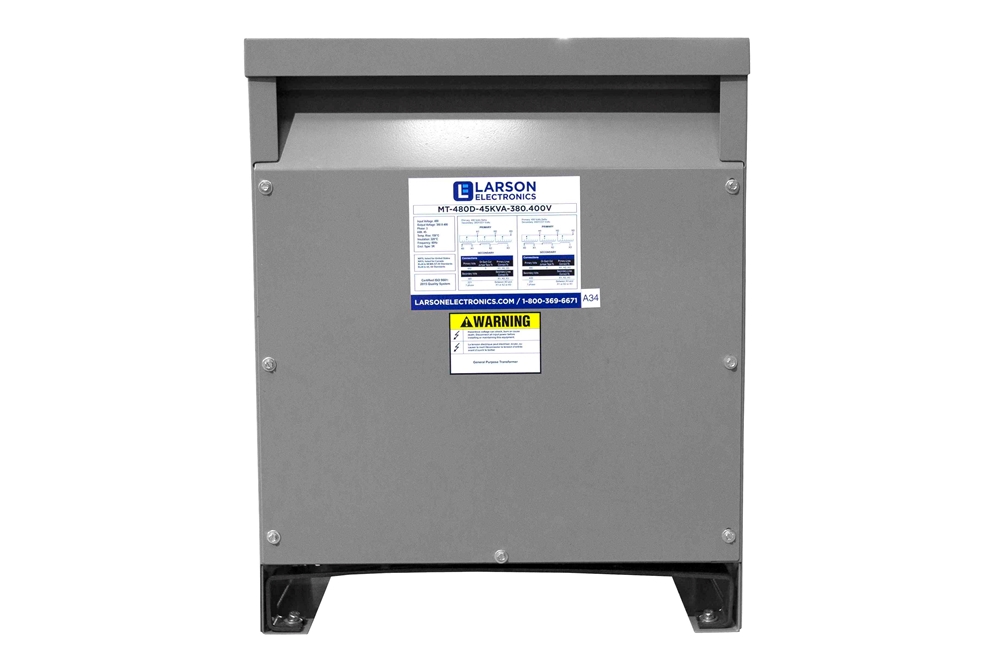 Larson Electronics - 15 kVA Distribution Transformer - 480V AC Primary ...