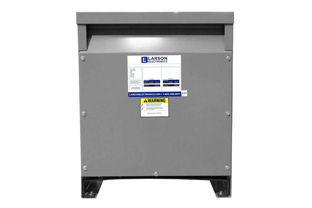 Larson Electronics - 100 kVA 3PH DOE Transformer, 240V Delta w/ 120V ...
