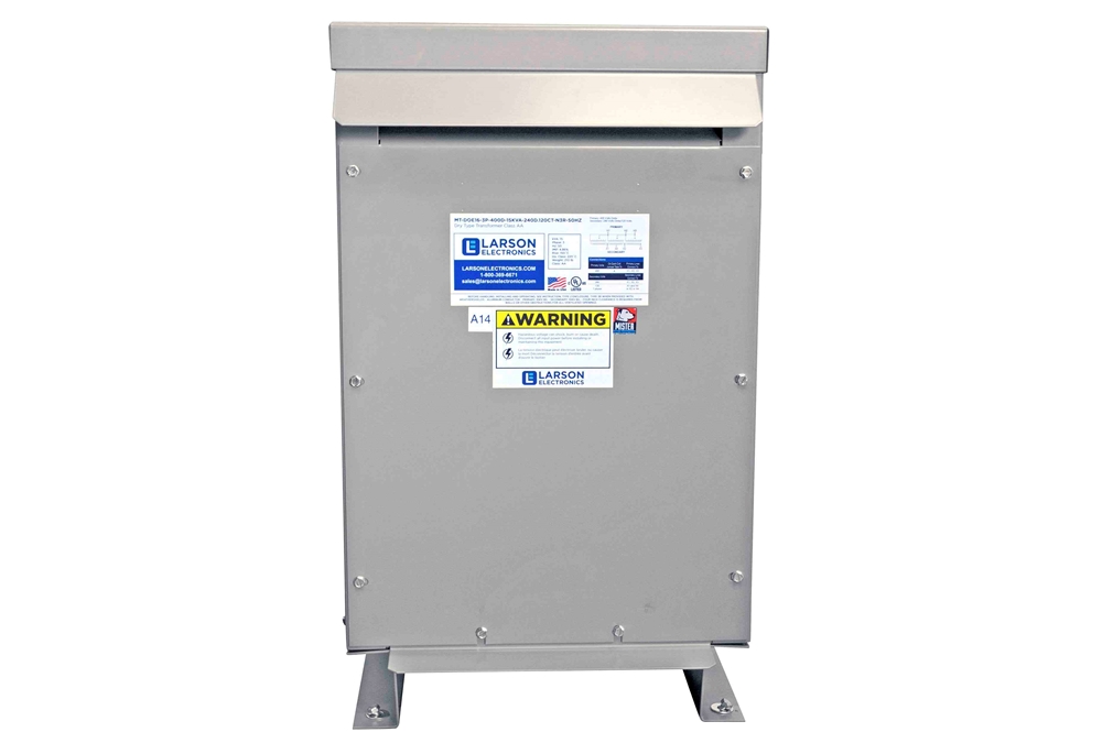 Larson Electronics - 22 kVA 3PH DOE Transformer, 480V Delta Primary ...