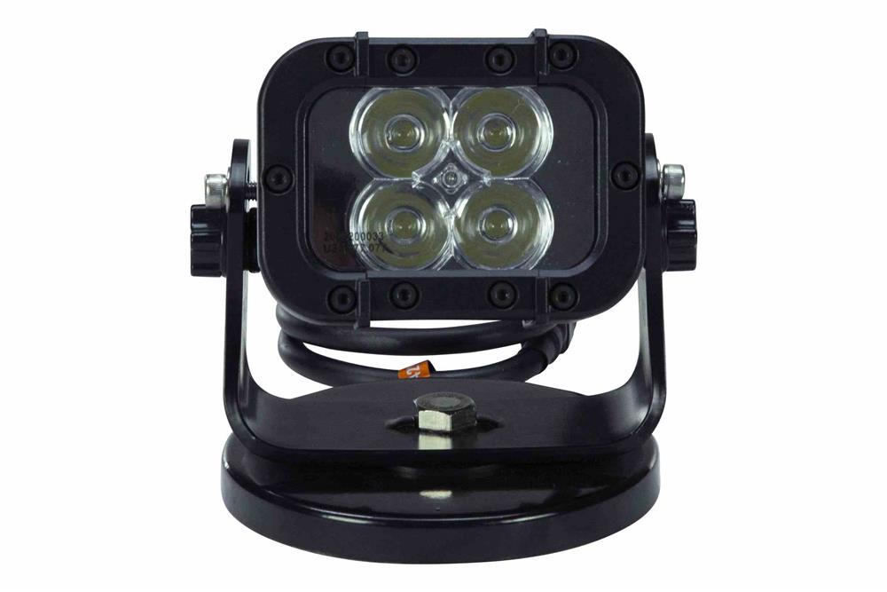Larson Electronics - LED Machine Light - 200lb. Magnetic Trunnion Mount ...